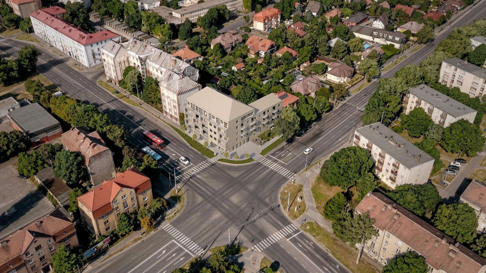 Debrecen Hajnal — debrecen hajnal aerial (Hajnal utca 8., Debrecen)